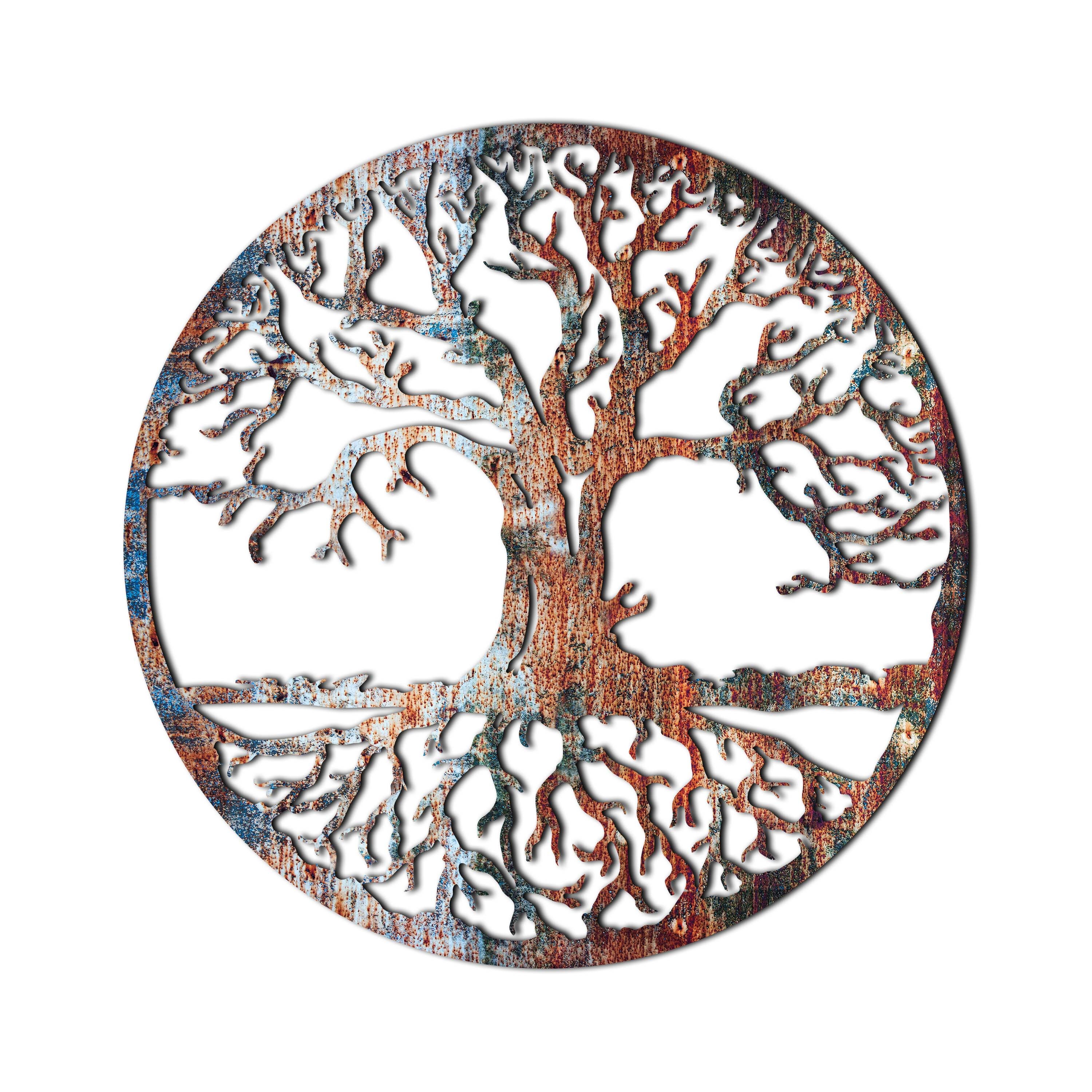 Old Tree Wood Wall Art Tree of Life Old Tree Wall Hanging Etsy