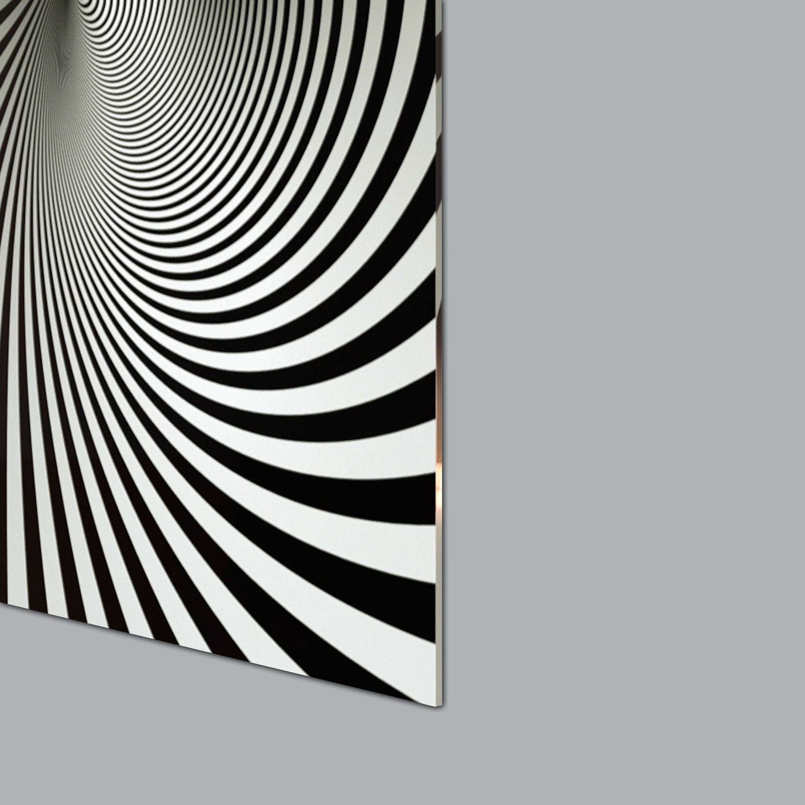 Cyclical Tempered Glass Wall Art Unframed Natural and Etsy