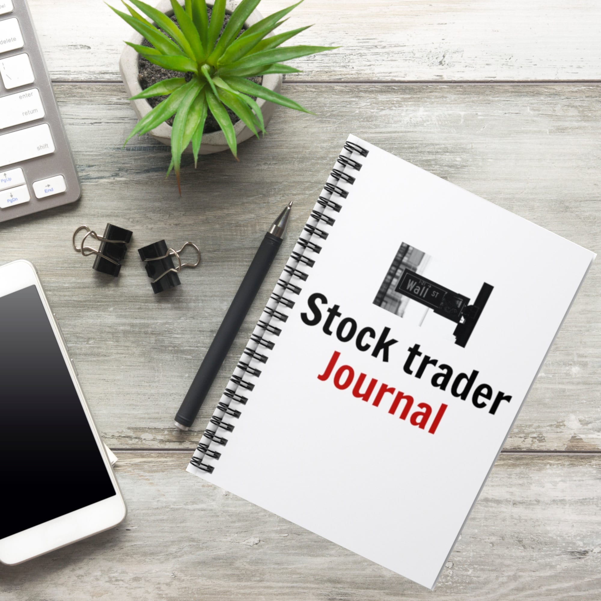 Trader journal Spiral Notebook Ruled Line Stock market Etsy