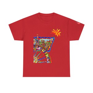 Bawełniana koszulka Sicilian Cart unisex