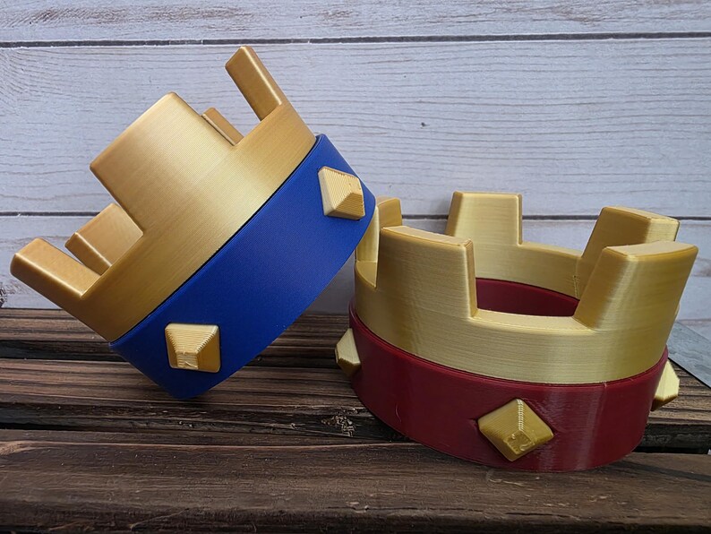 3D Printed Gamer Gift, Collectable Gift, Clash Royale crown bild 6