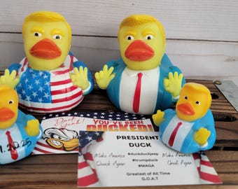 Trump Duck: Political Gift, Stocking Stuffer