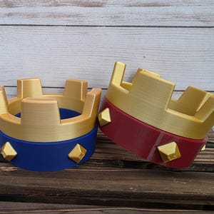 3D Printed Gamer Gift, Collectable Gift, Clash Royale crown bild 3
