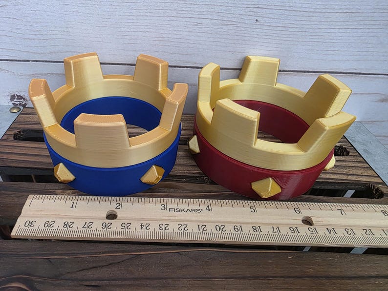 3D Printed Gamer Gift, Collectable Gift, Clash Royale crown bild 5