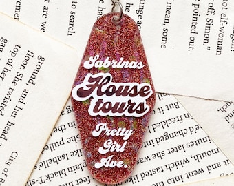 Sabrina's House Tours, Mans Best Friend Sabrina Carpenter inspired keychain