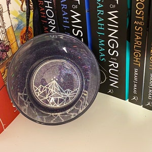 The Night Court, A Court of Thorns and Roses, Officially Licensed hidden glitter Tumbler/Glass