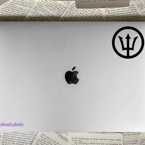 Son of Poseidon Trident Sticker Transfer inspired by Percy Jackson