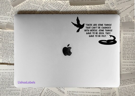 Serpent Et Dove Citation Vinyl Sticker Transfer Etsy Canada