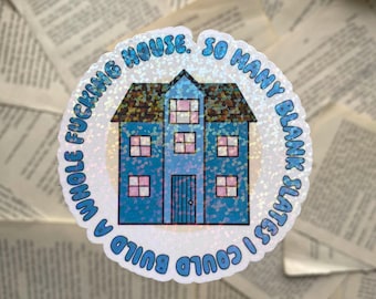 Maisie Peters 'I Could Build A House' Holographic Sticker