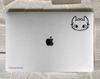 How to Train Your Dragon Toothless Night Fury Vinyl Sticker Transfer