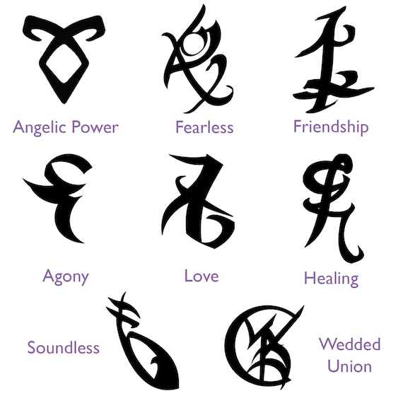 shadowhunter runes and meanings