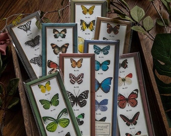 15 Vintage Butterfly Sticker Set for Journaling and Scrapbooking