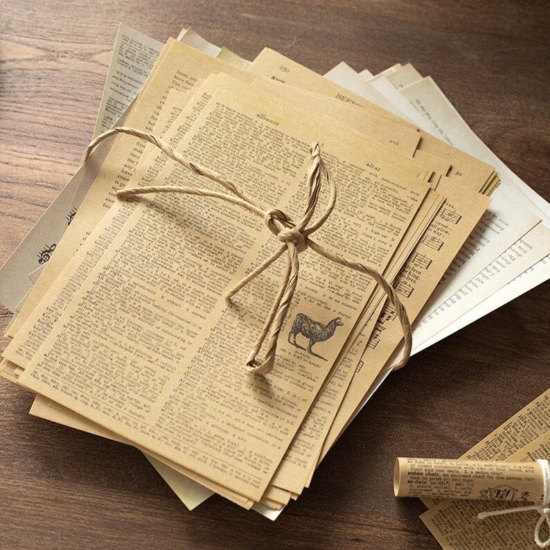 Download 57 Vintage Junk Journal Paper Sheet Pack Ephemera Kit Scrapbooking Paper Kit Old Book Pages Paper Paper Party Supplies Vadel Com