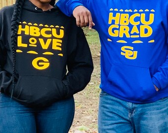 hbcu throwback hoodies