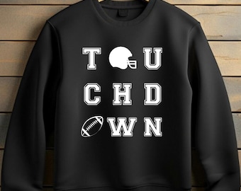 Touchdown Football Shirt, Sunday Football Tee, Football Shirt for Men and Women, Game Day Shirt, Football Lovers, Fathers Day, Gifts for Dad