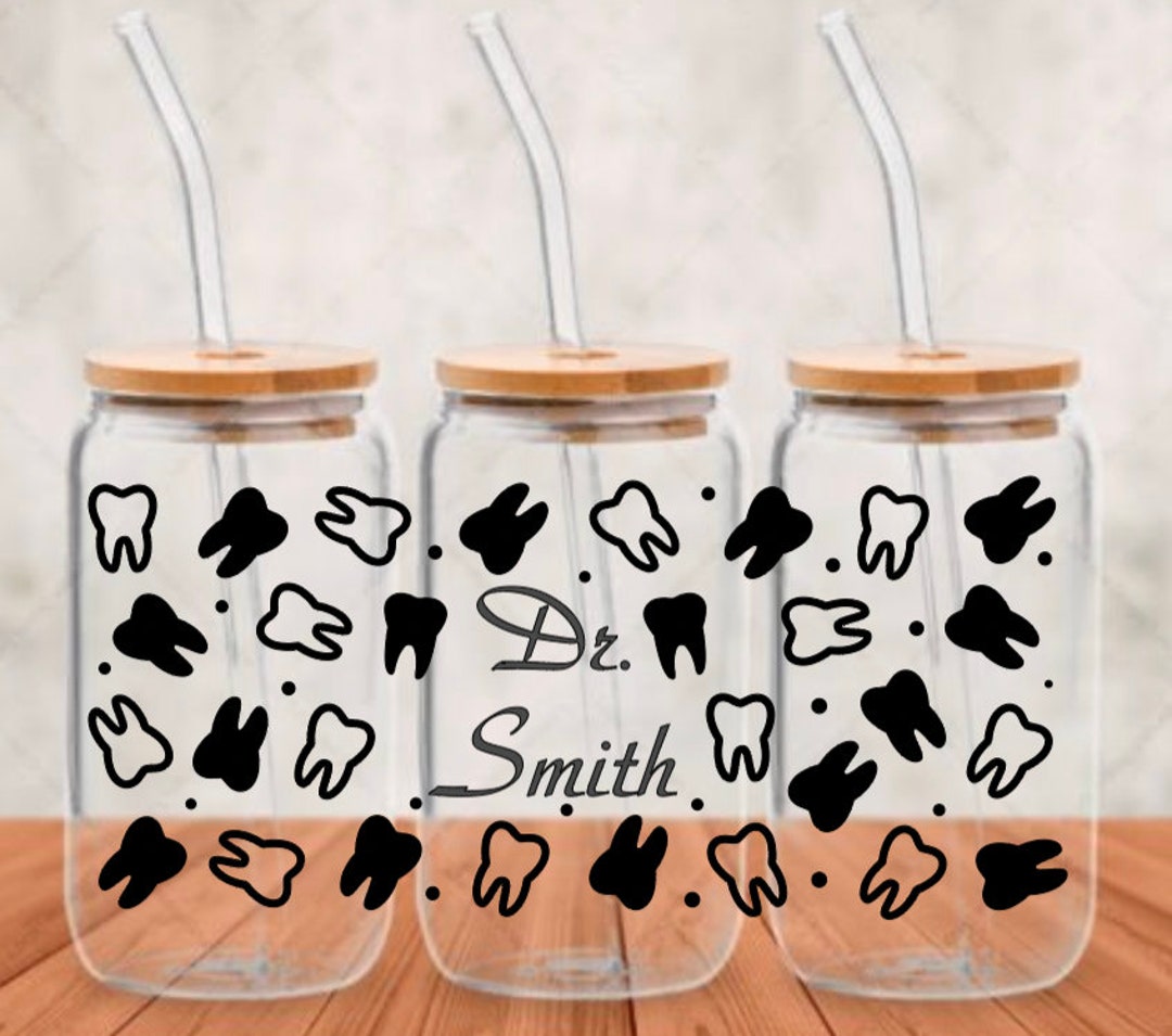 Custom Dentist 16 Ounce Cup, Dental Cup, Dentist Gifts, Gifts for
