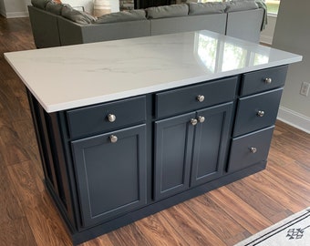 Kitchen Island  (Kitchen Island With Seating, Custom Kitchen Island, Kitchen Island with storage)