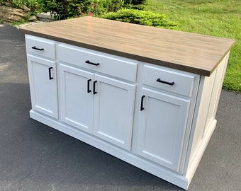 Kitchen Island (Kitchen Island With Seating, Custom Kitchen Island, Kitchen Island with storage)