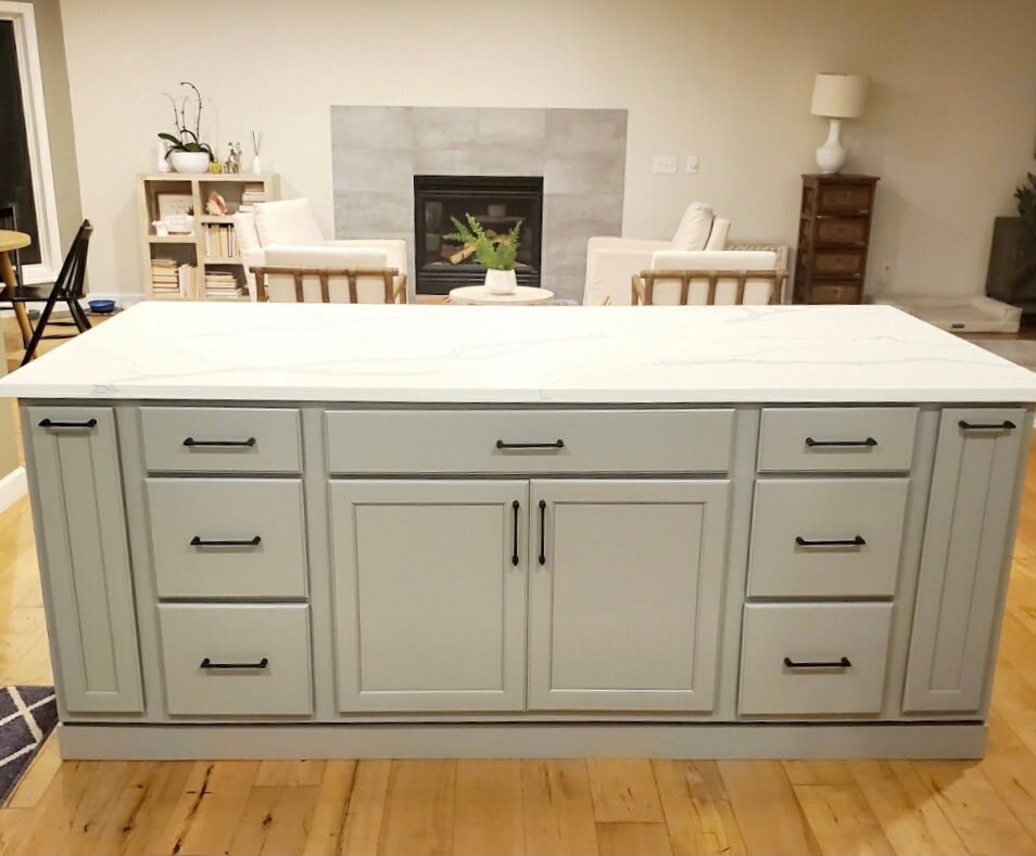 Kitchen Island With Legs kitchen Island With Seating Custom Etsy