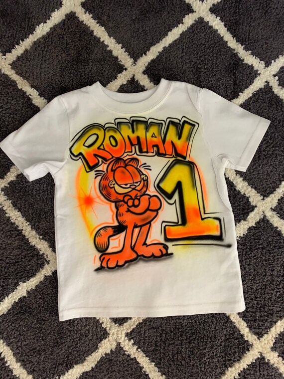 garfield birthday shirt