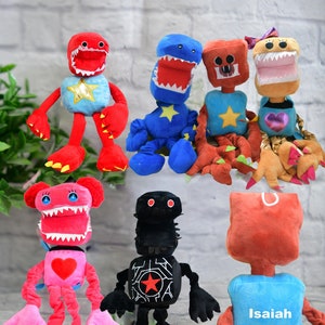 Personalized Box Monster Huggy Wuggy Poppy Playtime Plush Doll Game Monster Cute Plushie Cartoon Stuffed Gift
