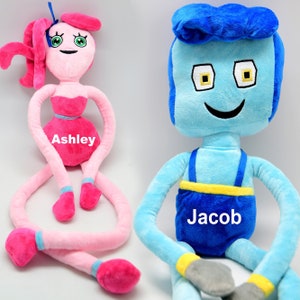 Personalized Mommy Long Legs Daddy Poppy Playtime Plush Doll 