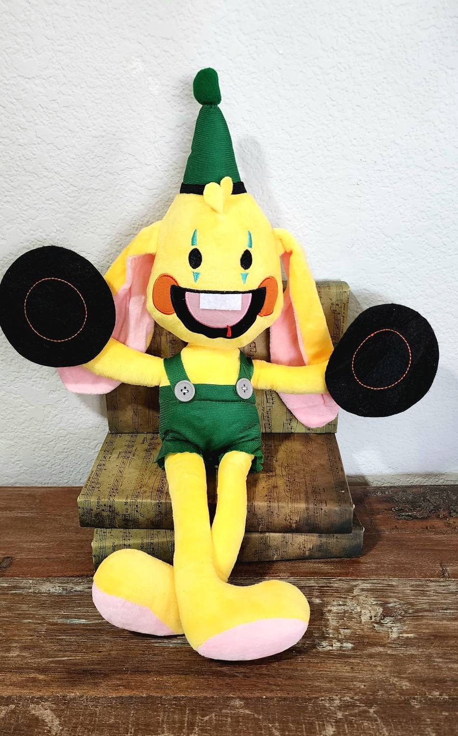 Yellow Bunzo Bunny Horror Game Wuggy Huggy Plush