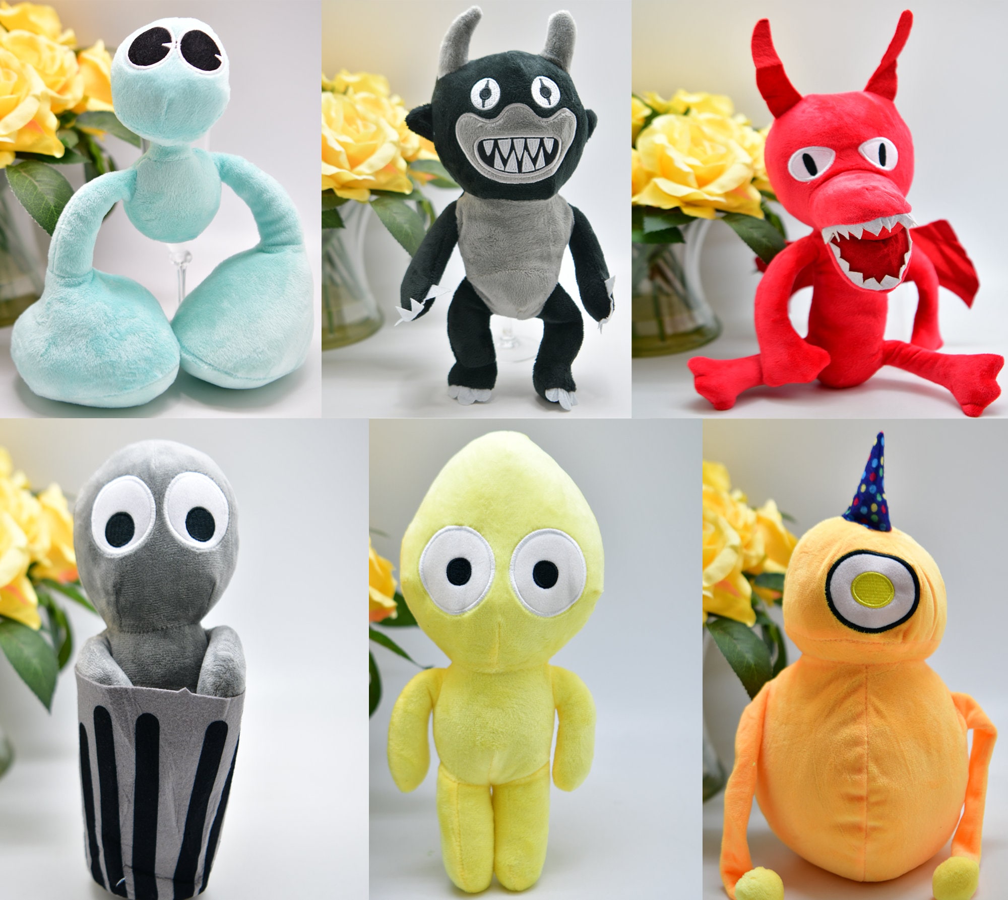 Wholesale Spot Rainbow Friends Chapter Two Rainbow Friends Two Little Doll  Plush Toys - China Roblox Rainbow Friends and Monster Plush price