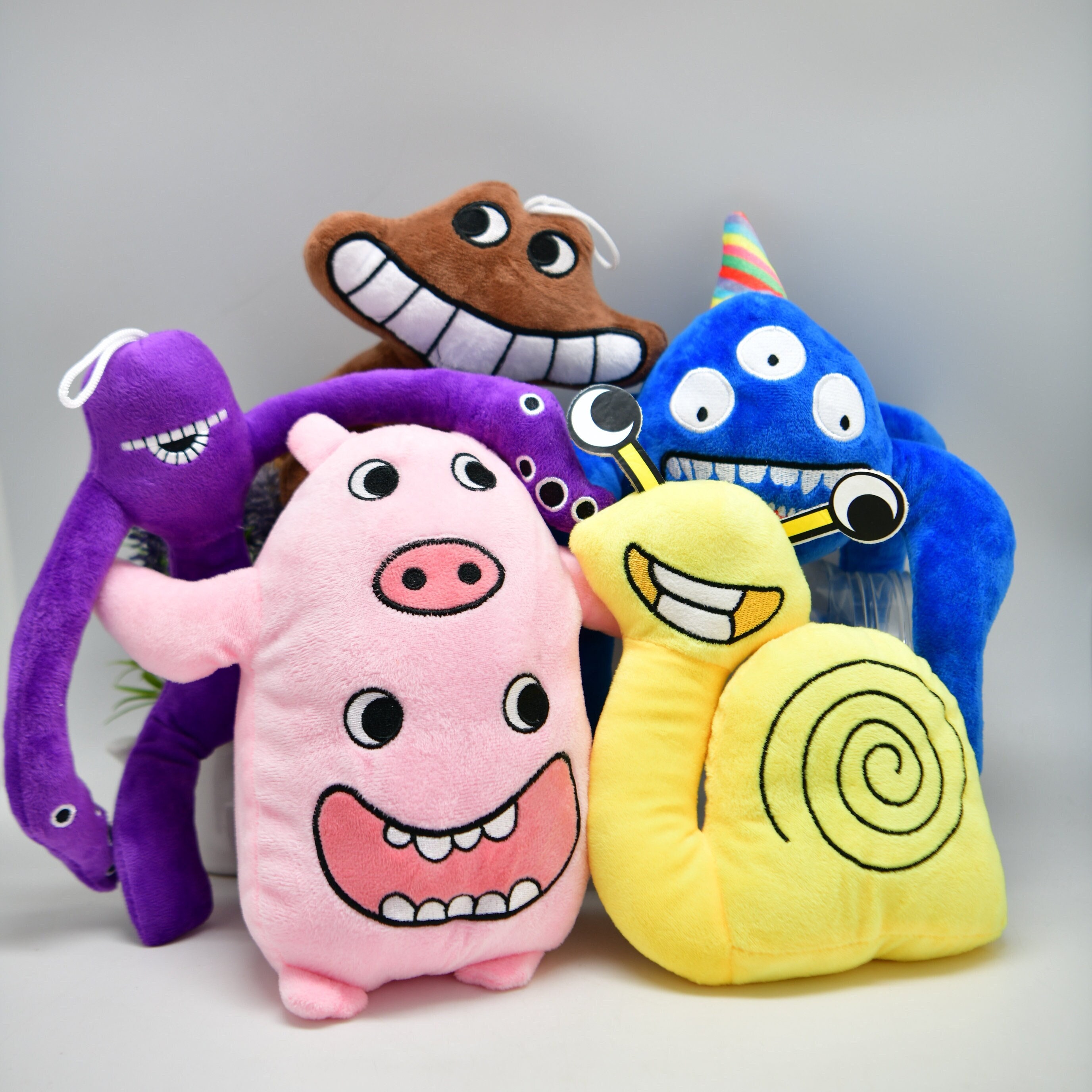 Ban-ban Plush, Nabnab, Jumbo Josh, Opila Bird Plushies, Monster