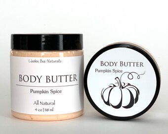 Pumpkin Spice Whipped Shea Body Butter | Pumpkin Body Butter | Pumpkin Spice Skin Care | Pumpkin Body Moisturizer | Pumpkin Spice Lotion