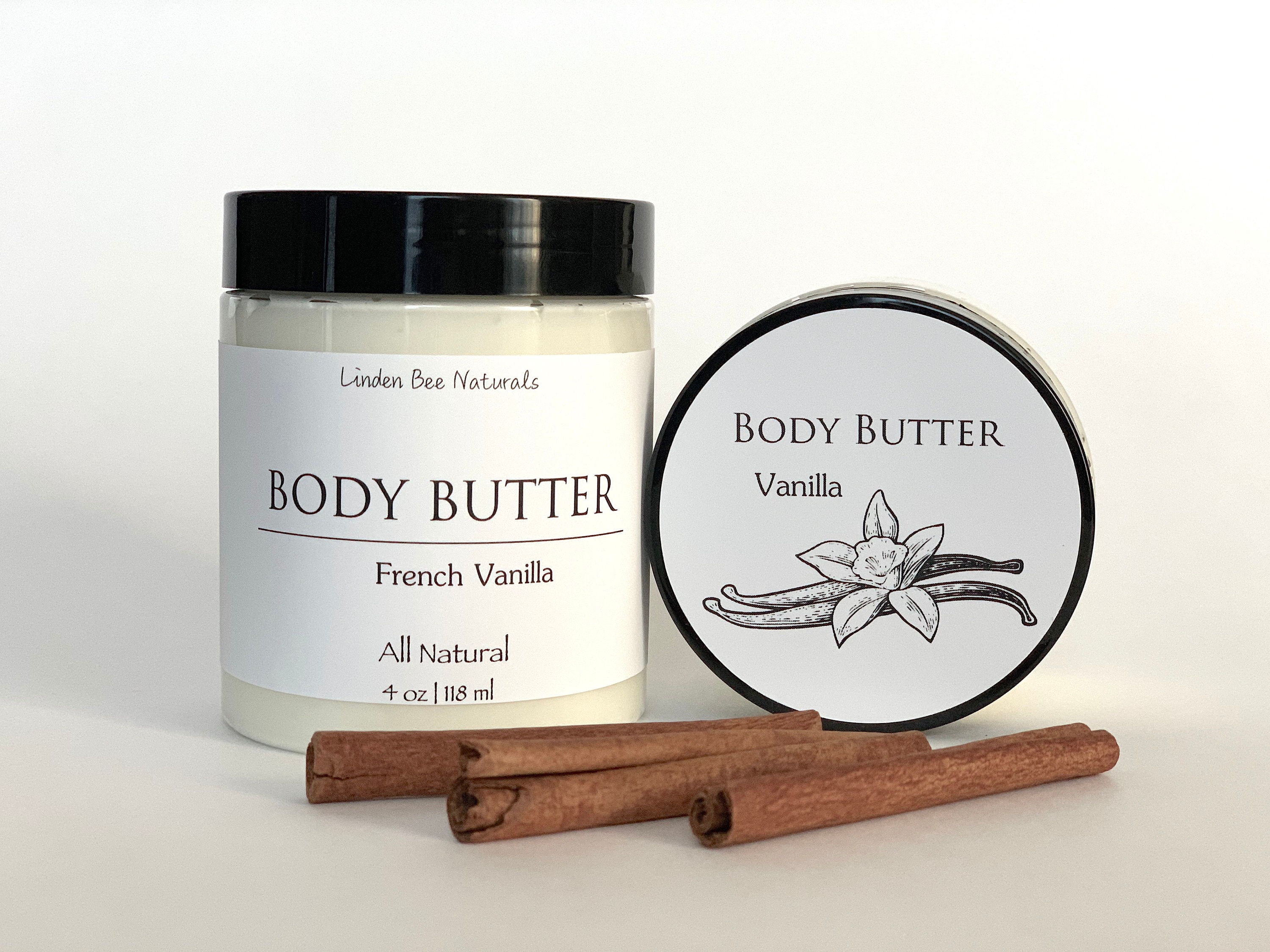 French Vanilla Body Butter Natural Whipped Body Butter Etsy UK