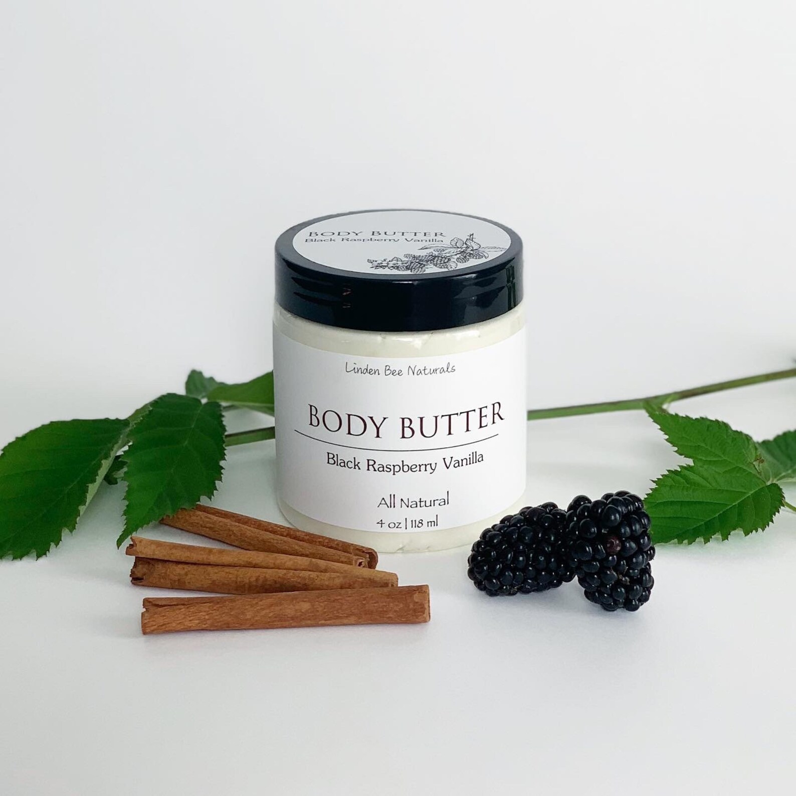 Natural Black Raspberry Vanilla Body Butter Whipped Body Etsy