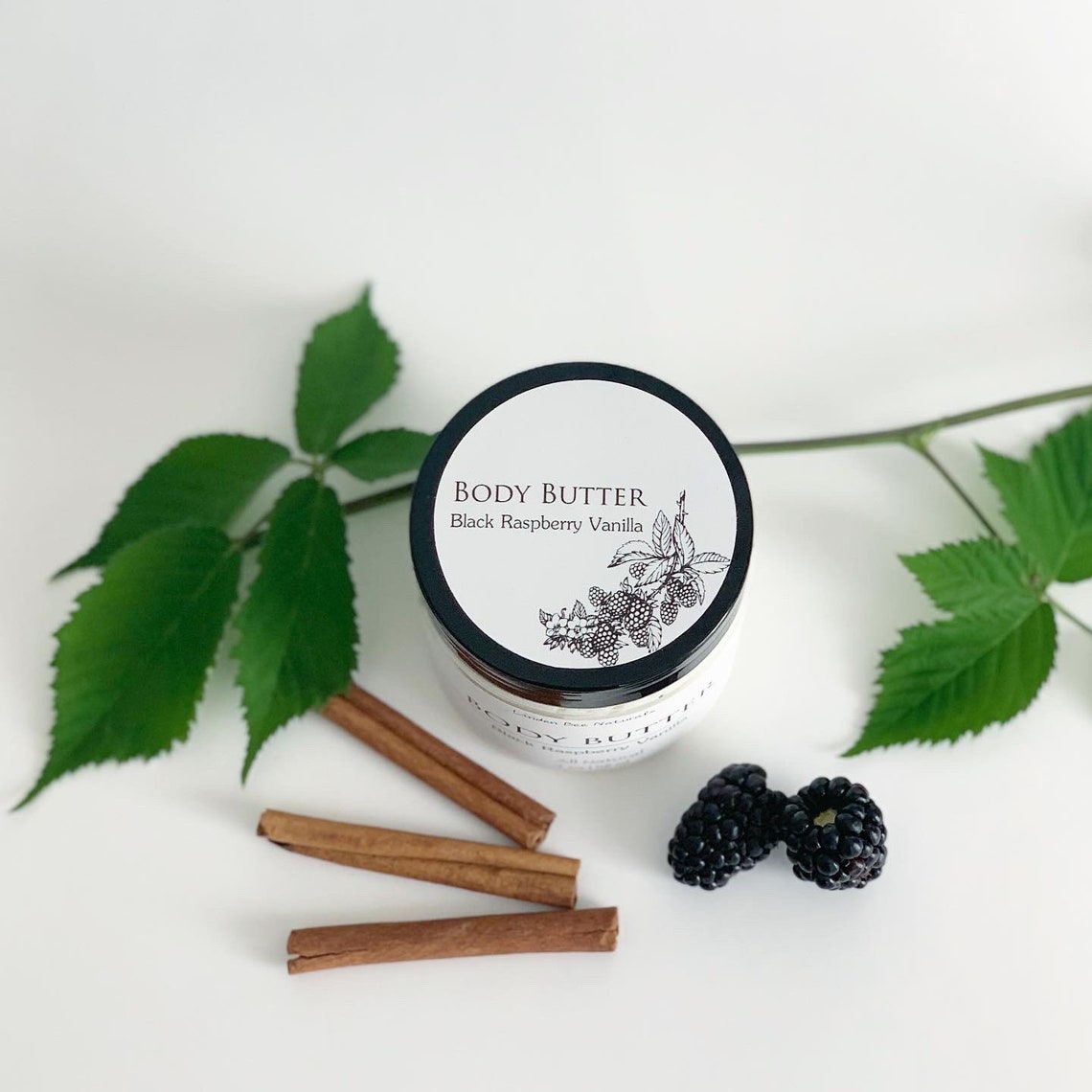 Natural Black Raspberry Vanilla Body Butter Whipped Body Etsy