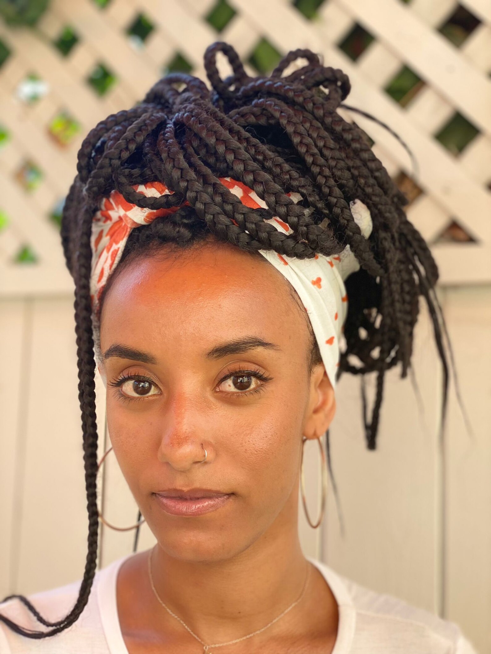 Head Scarf/head Wrap/hair Band of Japanese Double Gauze 100 Etsy