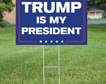 Anti-Trump Democratic Lawn Signs Little FootPrint Anyone BUT Trump 2020 Yard Sign 18x24-inch Weatherproof One-Sided Yard Sign with Stakes Signsofjustice