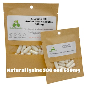 natural lysine capsules