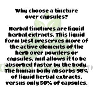 Organic Ashwagandha Capsules or Tincture, Fresh Made to Order image 4