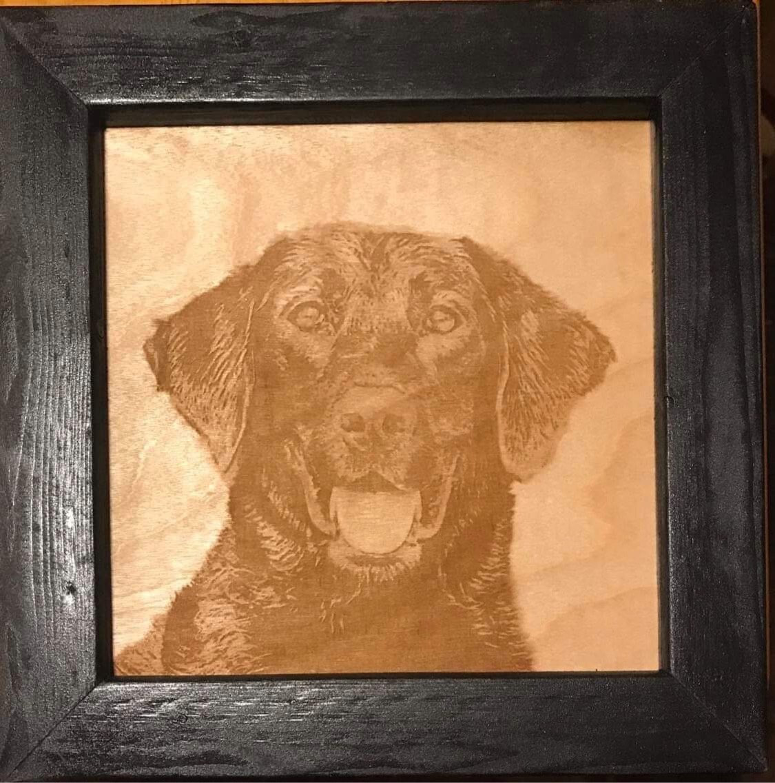 Photo or Sketch Etching on Wood Etsy UK
