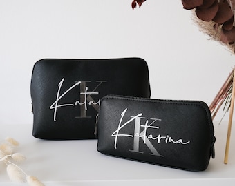 Personalized cosmetic bag with name | Women's Wash Bag | Make Up bag | Mother's Day gift | Birthday gift for Mom | Personalized gift for Her