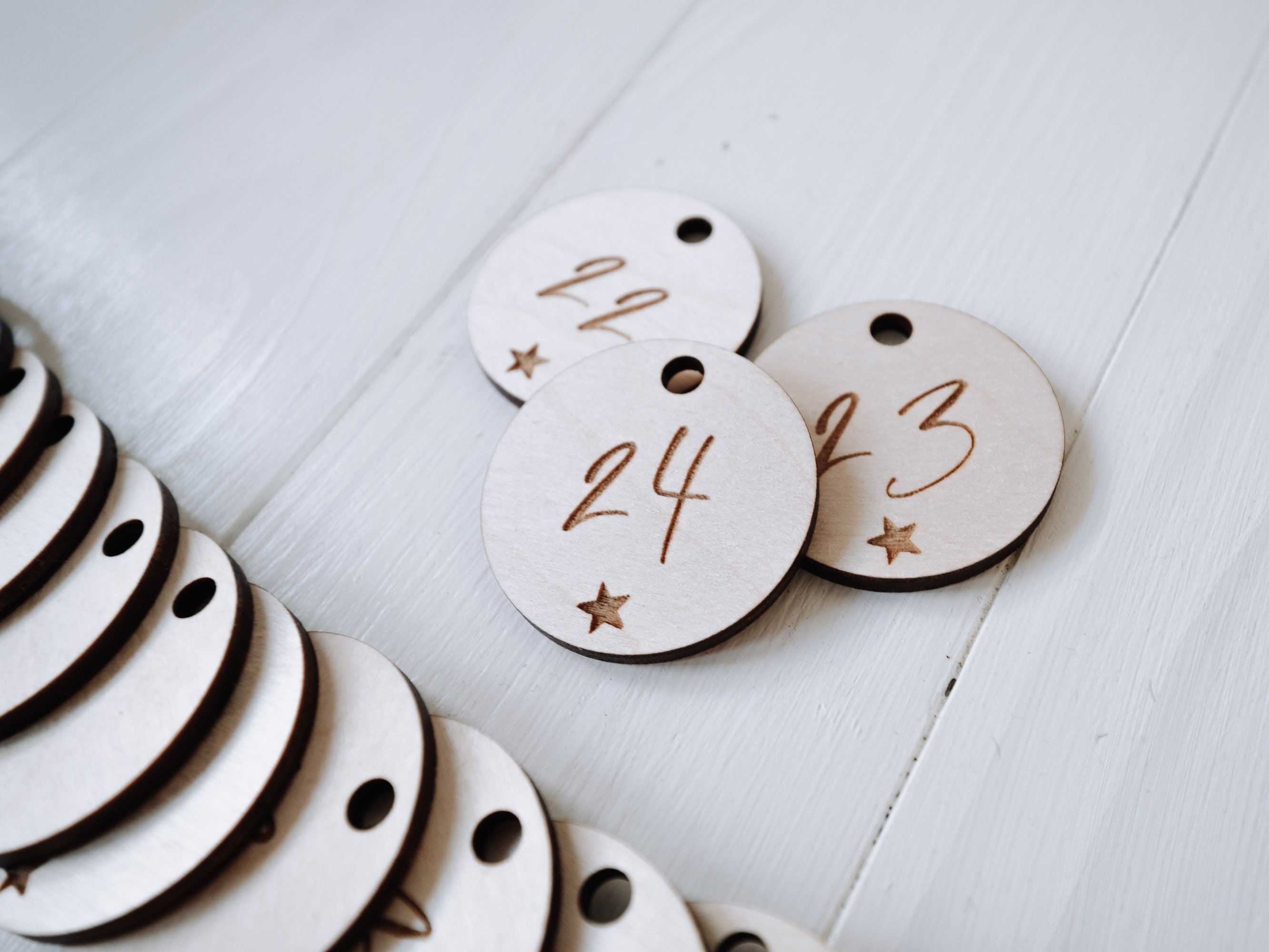 Personalized Advent Calendar With Name Christmas Calendar Etsy Australia