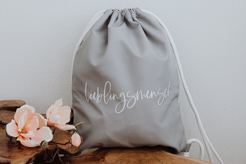 personalized gym bags with the saying of your choice image 3