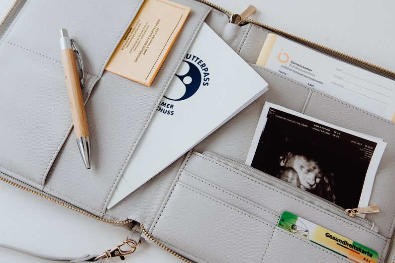 Personalisierte Organizer mit Wunschtext für Eure kleine Familie als U-Heft Reiseplaner Aus dem Bauch mitten ins Herz Bild 5