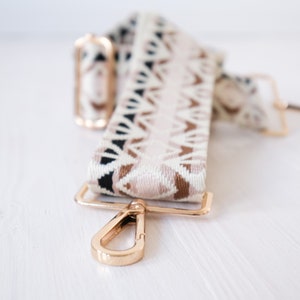 Strap with embroidered motifs to change for handbags, accessories or as a great gift idea image 3