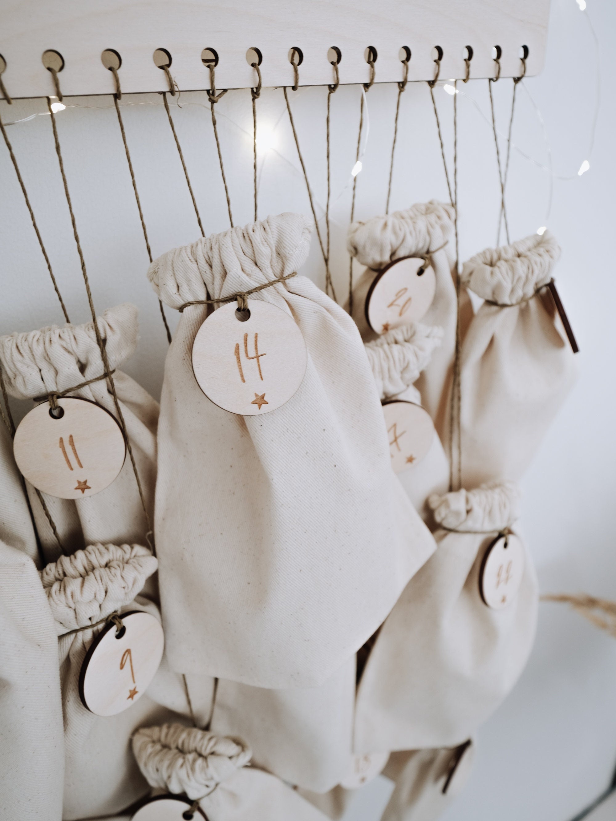 Personalized Advent Calendar With Name Christmas Calendar Etsy Australia