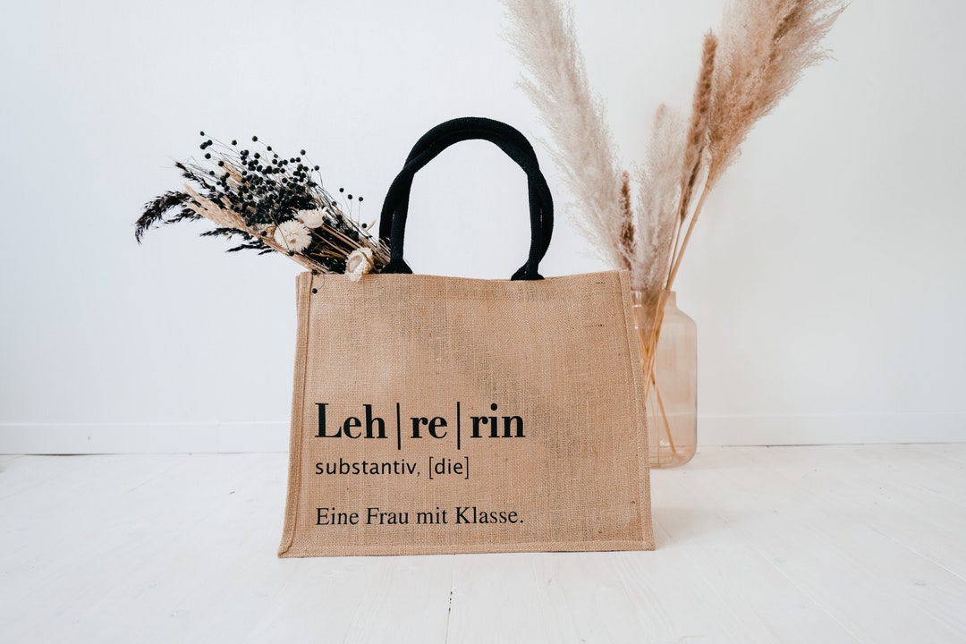 Ich Bin Eine Frau Mit Klasse Also Lehrerin Tasche