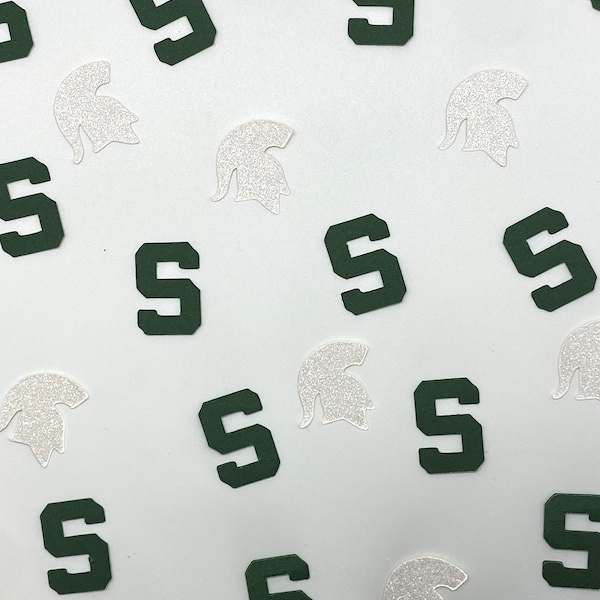 Michigan State Confetti - Michigan State Table Scatter