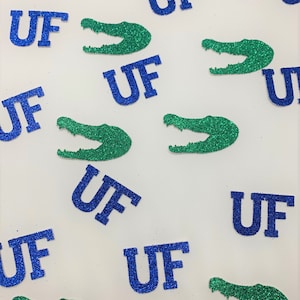 University of Florida Inspired Confetti - UF Inspired Table Scatter - Party Decoration - Graduation