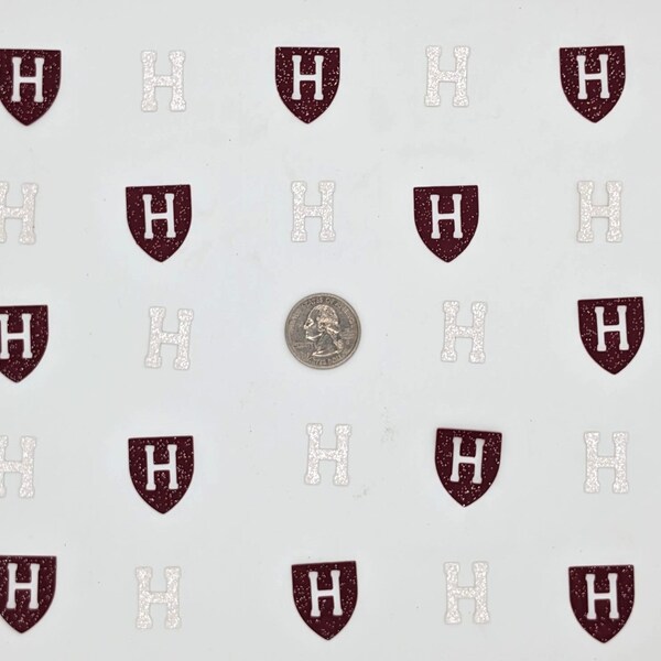 Harvard Inspired Confetti - Harvard Inspired Table Scatter - Party Decoration - Graduation