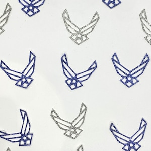 Air Force Confetti - Air Force Table Scatter