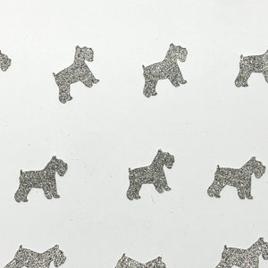 Schnauzer Confetti - Schnauzer Table Scatter